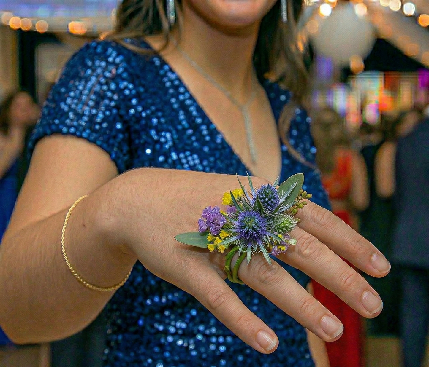 Thistle Flower Ring