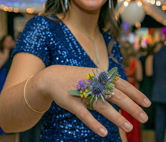Thistle Flower Ring