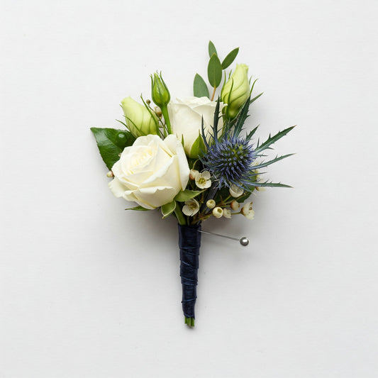 White Boutonniere